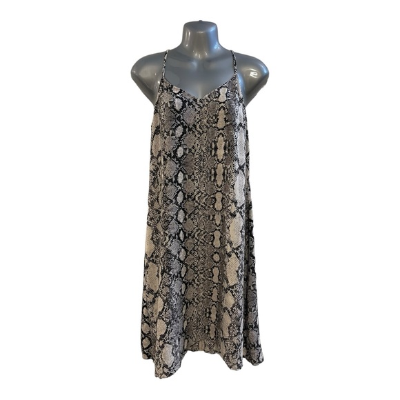 Express Dresses & Skirts - EUC Express Snake Skin Print Adjustable Strap Dress Large